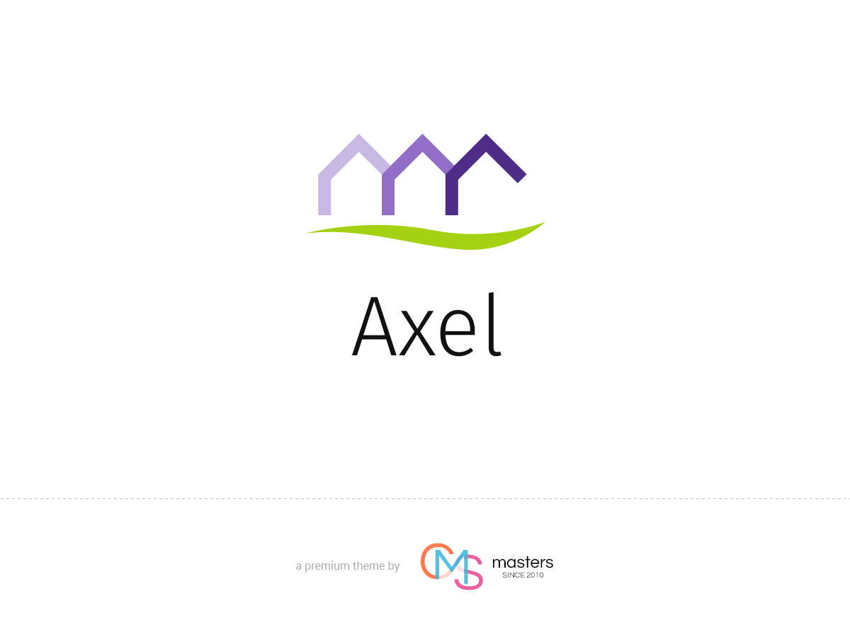 Axel - Single Property Real Estate Theme