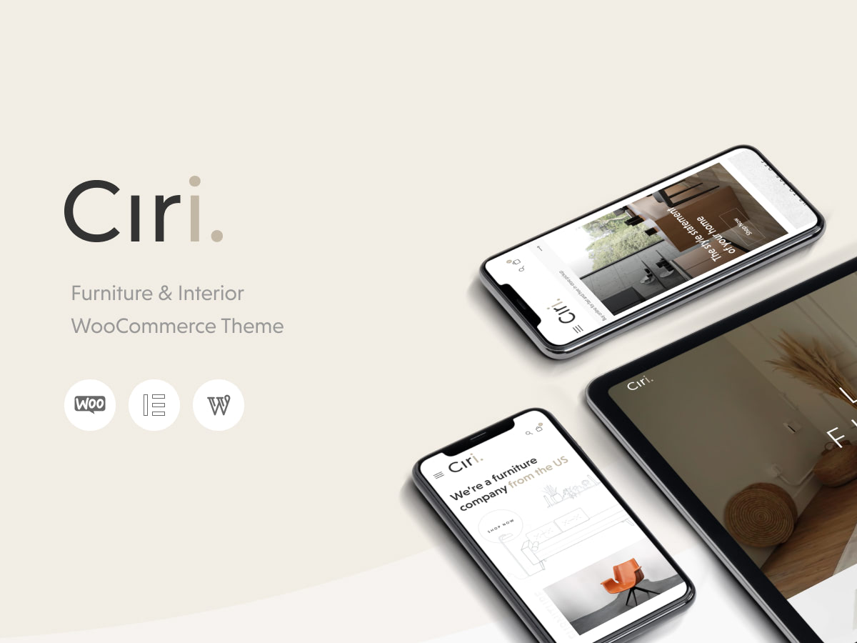 Ciri - Furniture & Interior WooCommerce Theme