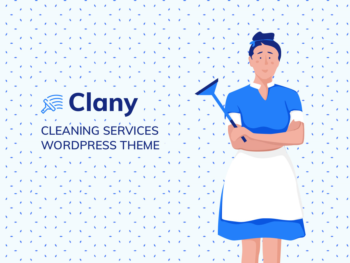 Clany - Cleaning Services WordPress Theme