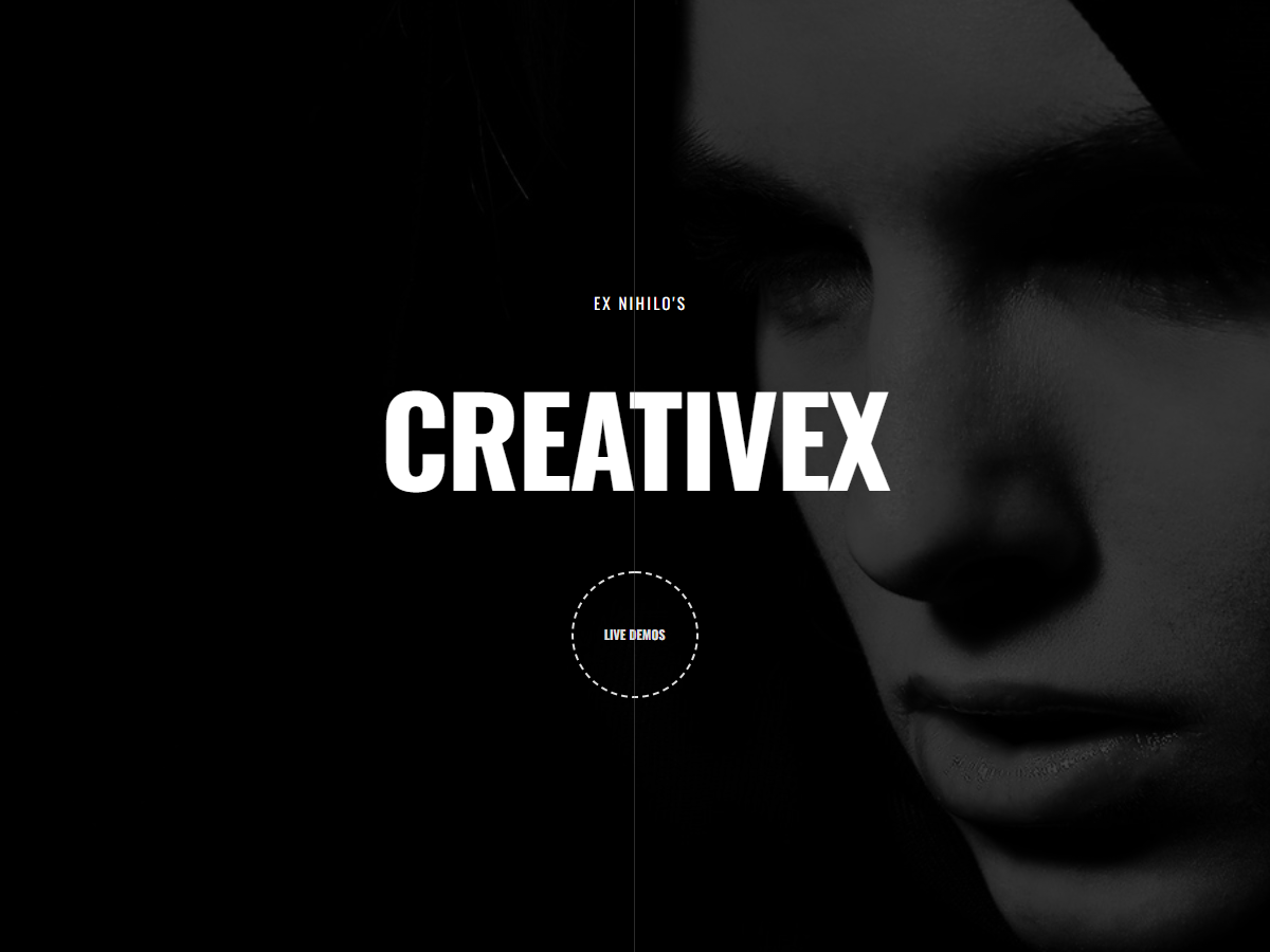 Creativex - Bold Portfolio WordPress Theme