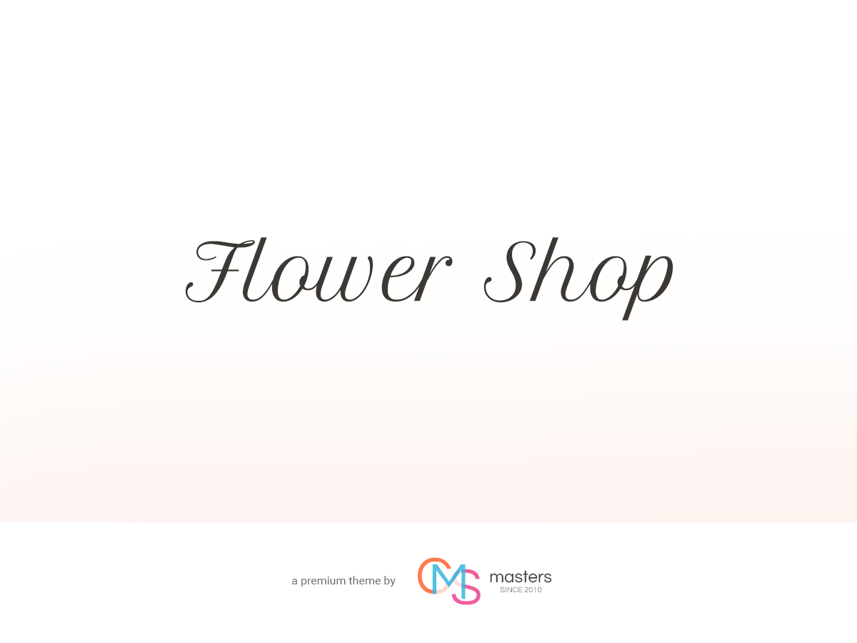 Flower Shop - Decoration Store & Floristic WordPress Theme