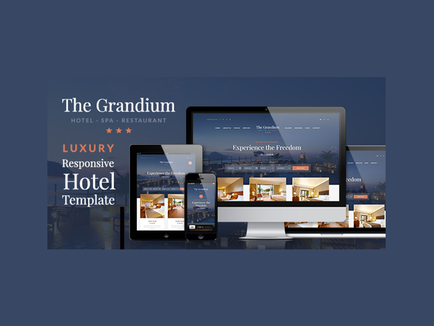 Online Booking Travel WordPress Theme - Grandium