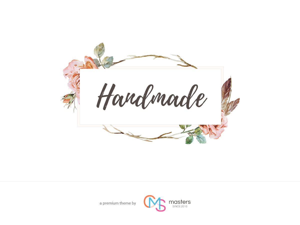 Handmade Shop - Handicraft Blog & Store Creative WordPress Theme