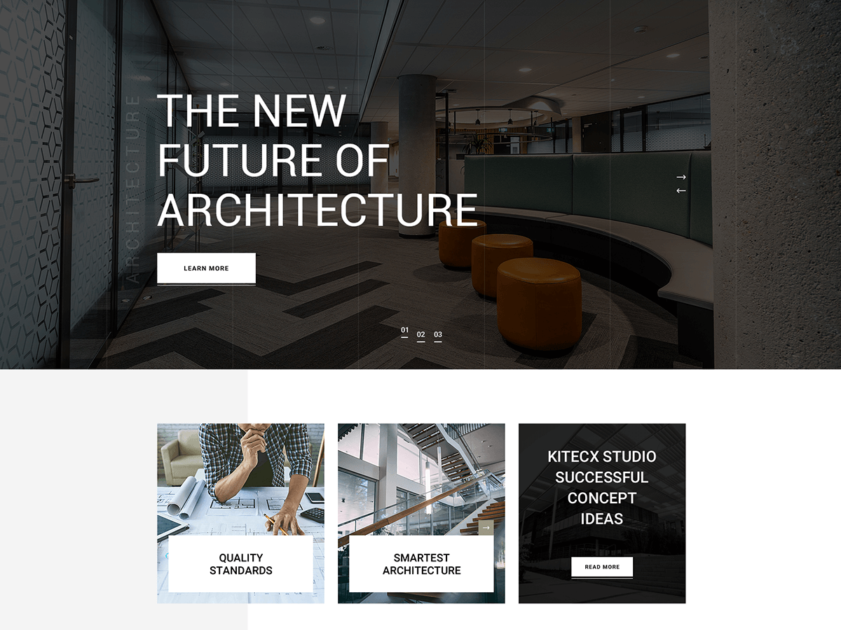 Kitecx - Architecture & Interior WordPress Theme