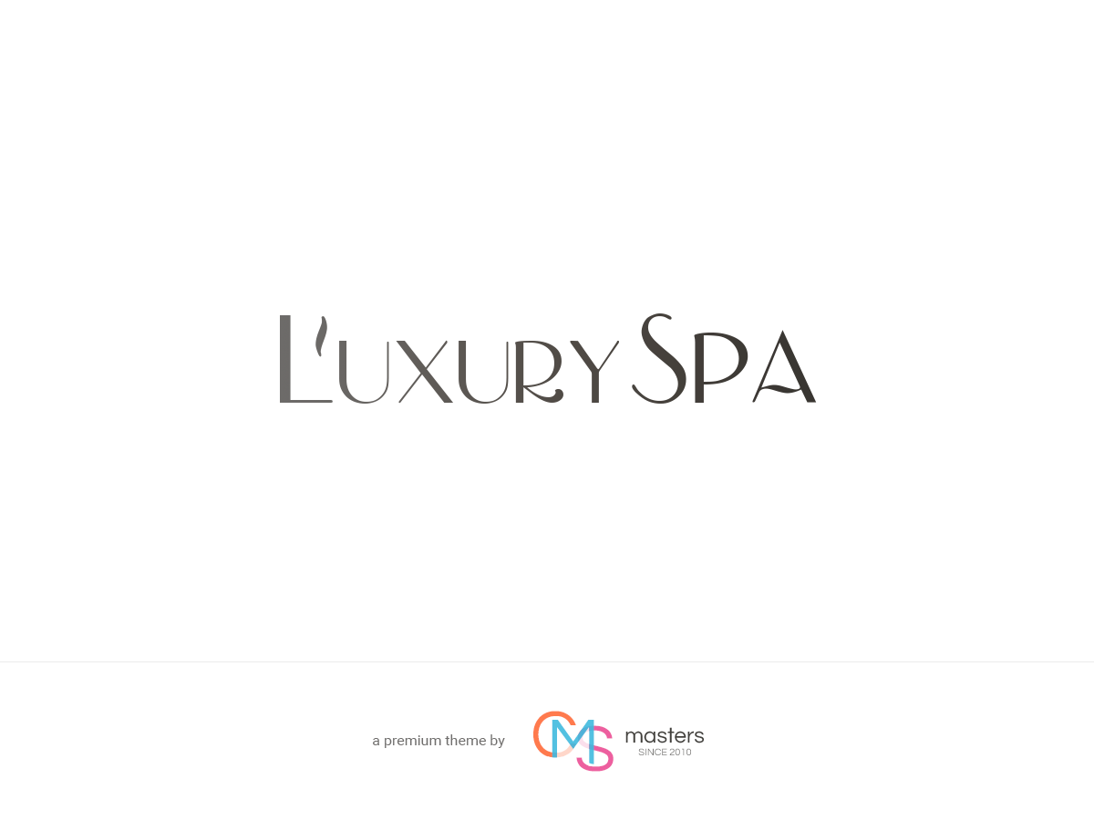 Luxury Spa - Beauty Spa & Wellness Resort Theme