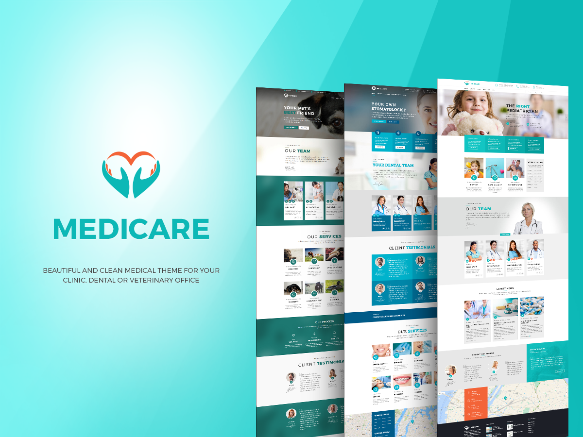 Medicare - Doctor, Medical & Healthcare WordPress Theme