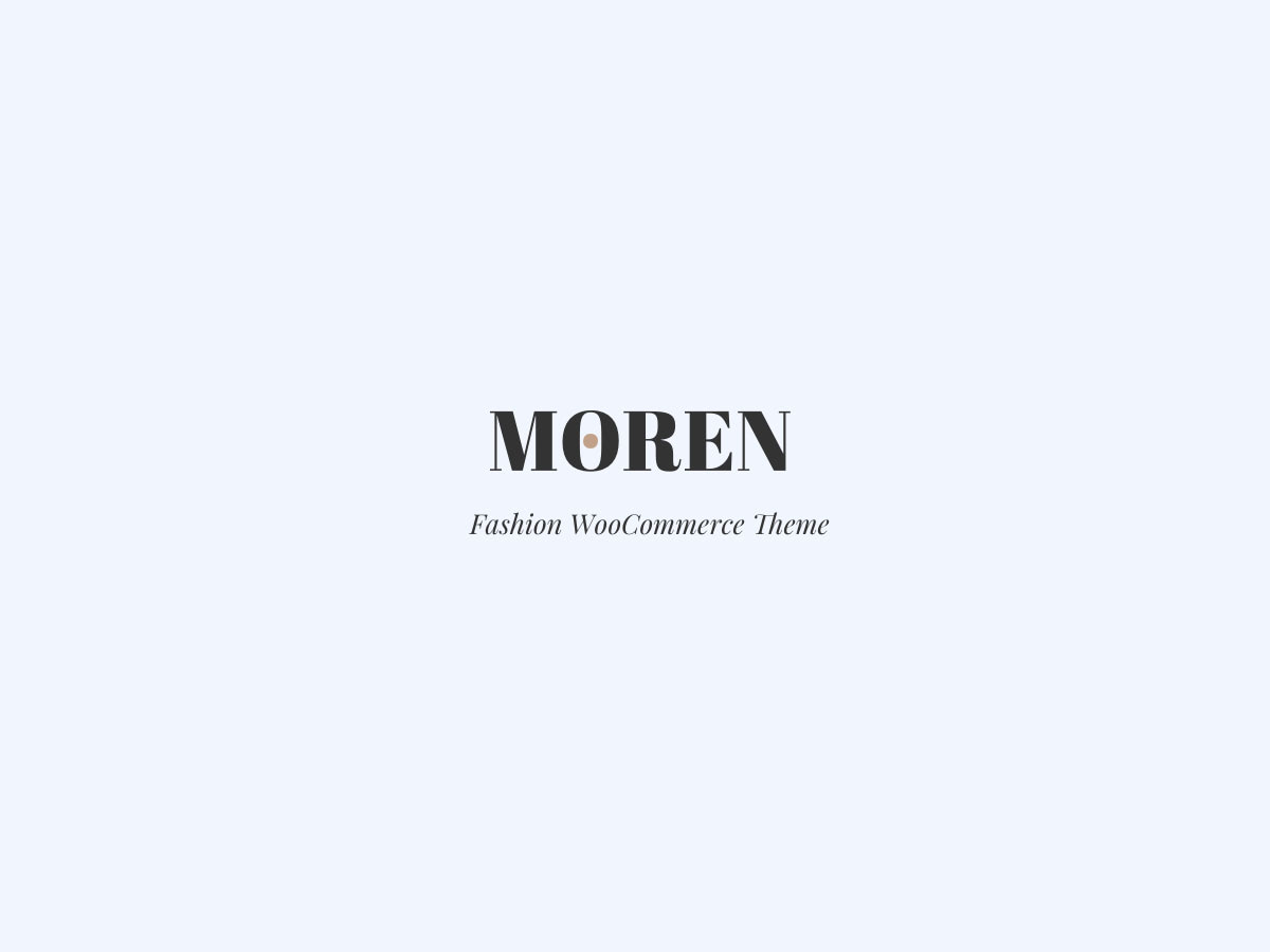 Moren - Fashion WooCommerce Theme