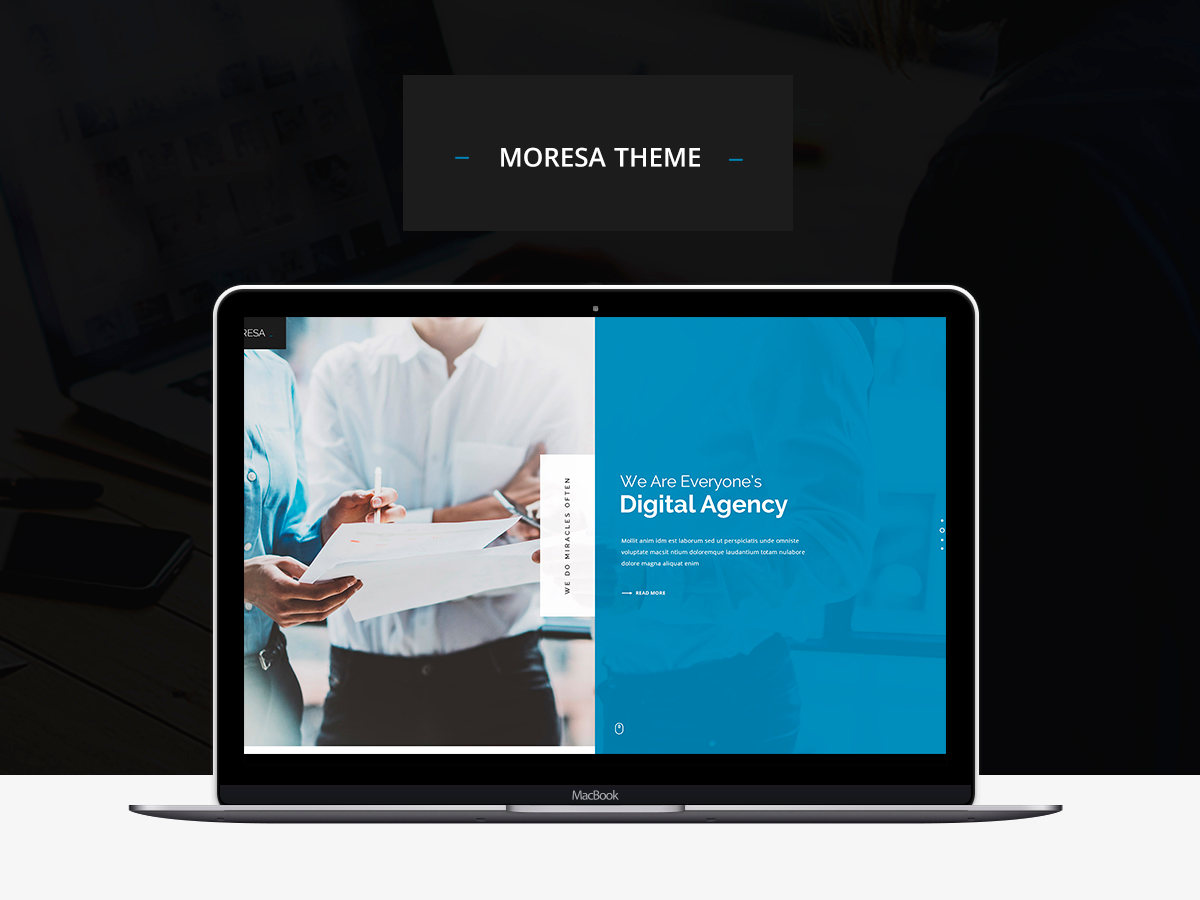 Moresa - Business WordPress Theme