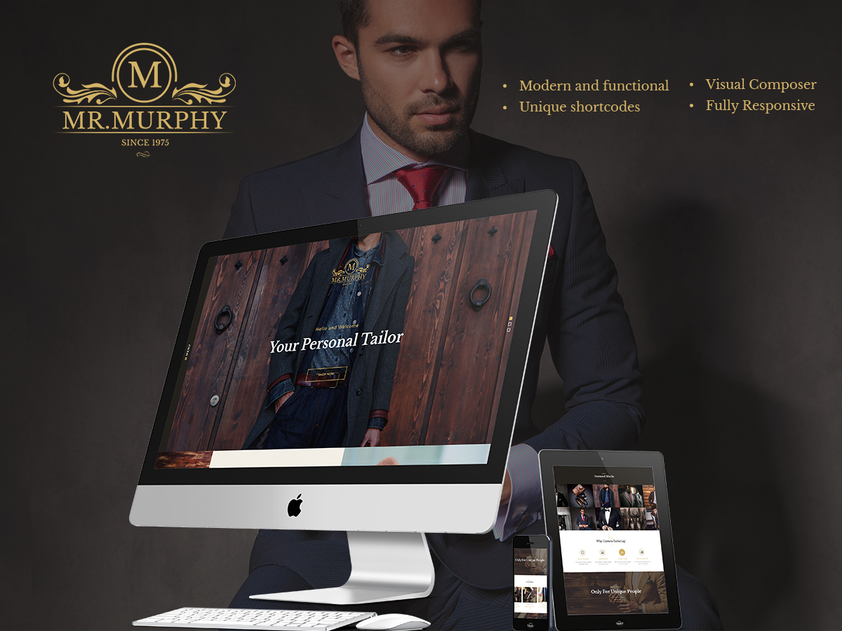 Mr. Murphy - Custom Dress Tailoring Clothing WP