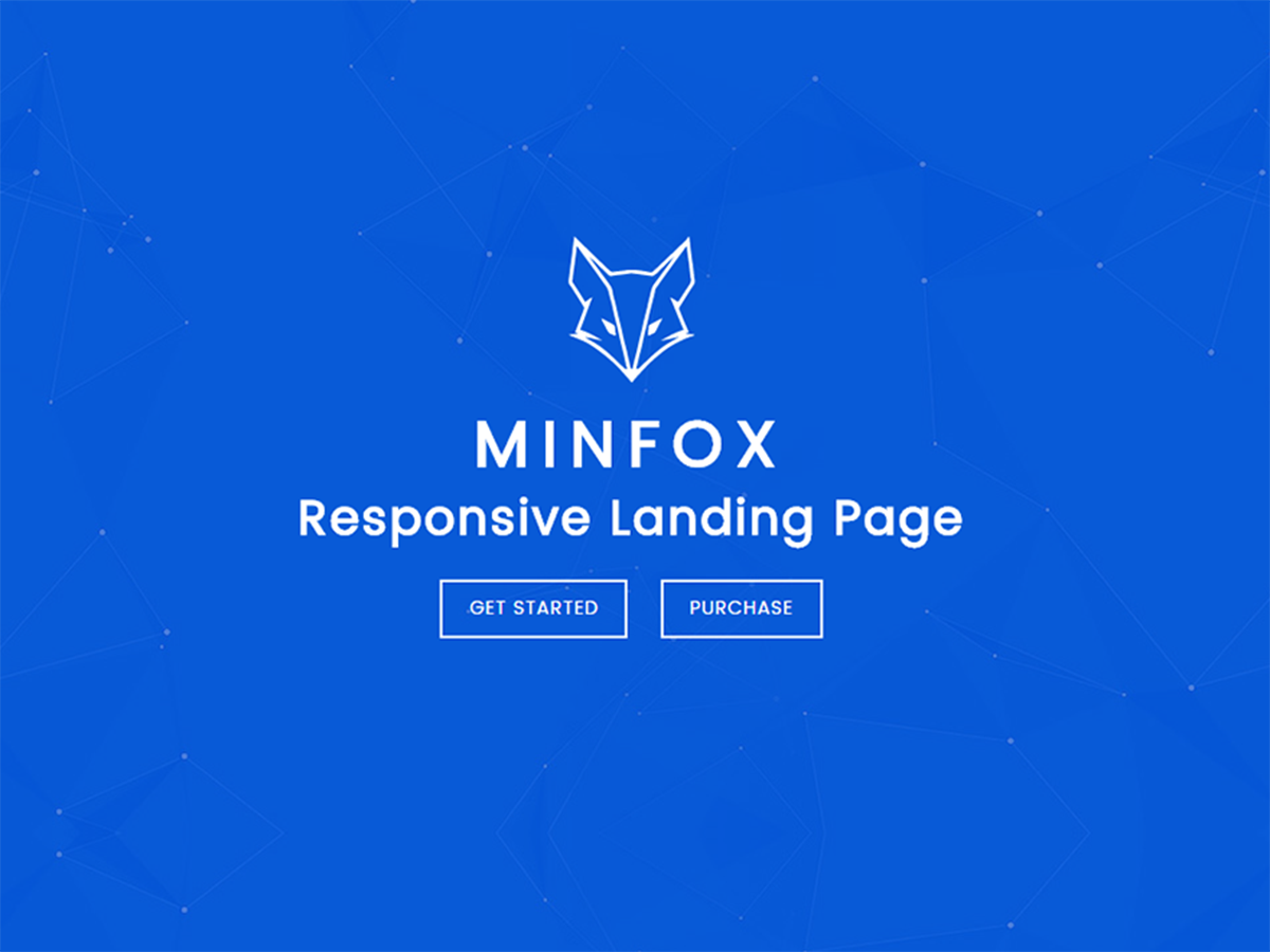 One page WordPress Theme - Minfox