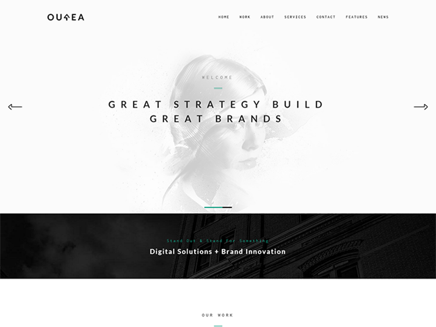 Ourea - Creative Portfolio / Agency WP Theme
