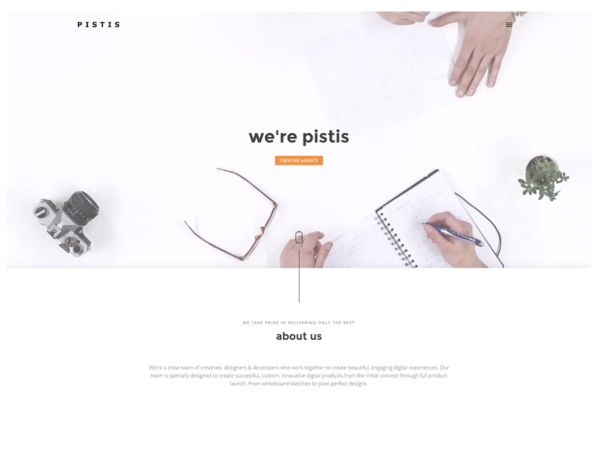 Pistis - Portfolio / Agency WP Theme