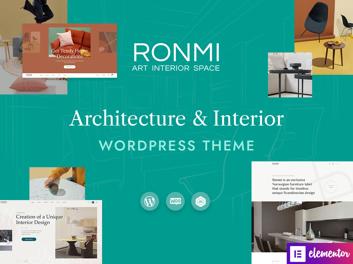 Ronmi - Architecture & Interior Design WordPress
