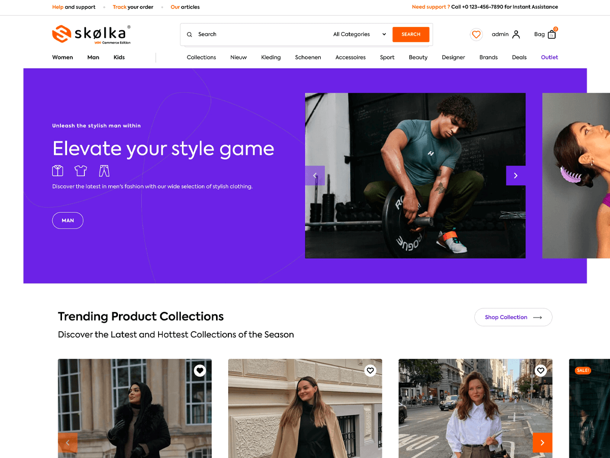 Skolka | A Contemporary E-Commerce Theme