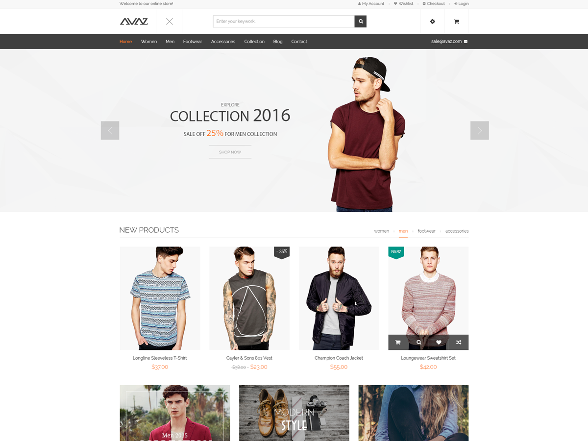 Avaz - Fashion WooCommerce WordPress Theme