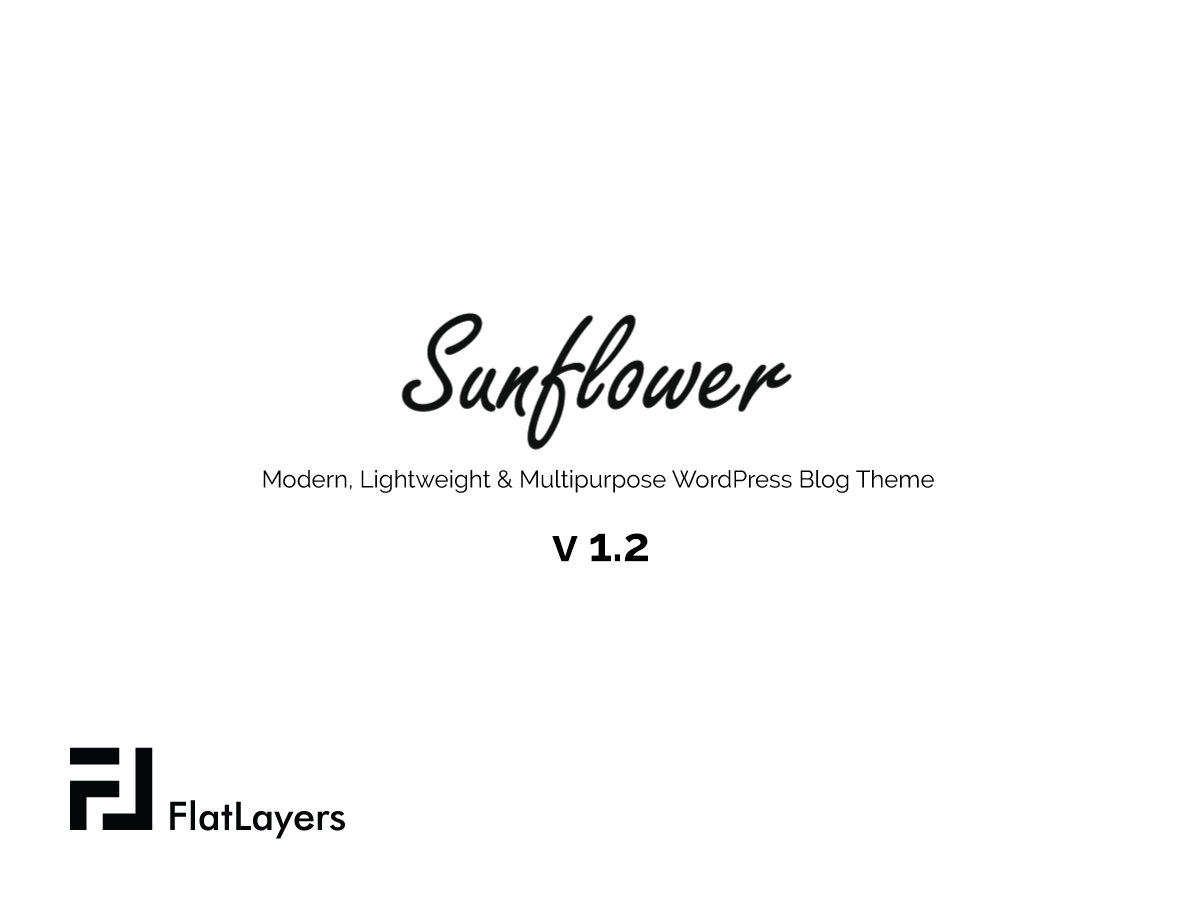 Sunflower - Modern WordPress Blog Theme