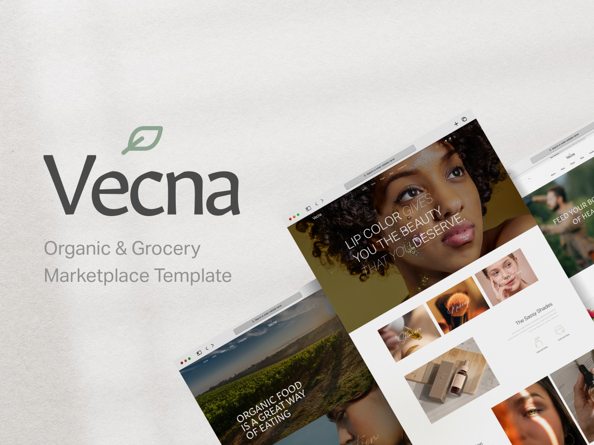 Vecna - Organic & Grocery WordPress Theme
